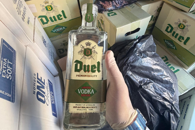 Saxta alkoqollu içkilərin dövriyyəyə buraxılmasının qarşısı alınıb