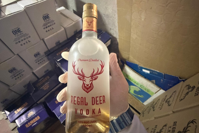 Saxta alkoqollu içkilərin dövriyyəyə buraxılmasının qarşısı alınıb