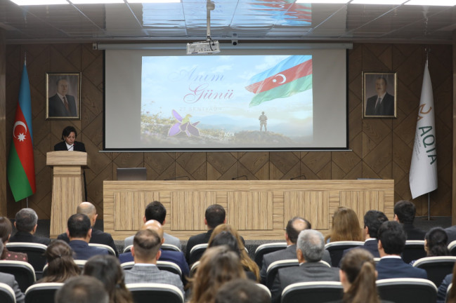 27 Sentyabr – Anım Günü ilə əlaqədar AQTA-da tədbir keçirilib