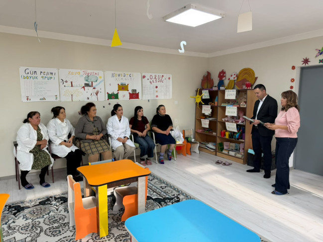 Oğuzda qəhvəyi mərmər bağacığı ilə bağlı maarifləndirmə tədbirləri keçirilib