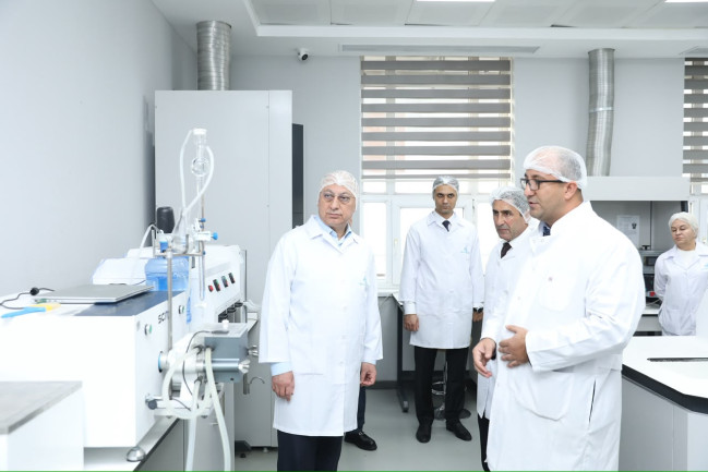 Qoşqar Təhməzli “Avrora” MMC-nin fəaliyyəti ilə tanış olub