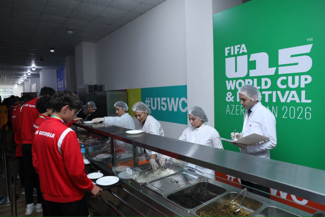 FIFA U-15 Dünya Kuboku və Festivalı çərçivəsində qida təhlükəsizliyinə nəzarət tədbirləri davam etdirilir
