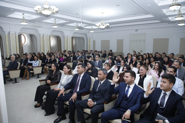 YAP Binəqədi rayon təşkilatının AQTİ üzrə ərazi partiya təşkilatına seçkilər keçirilib