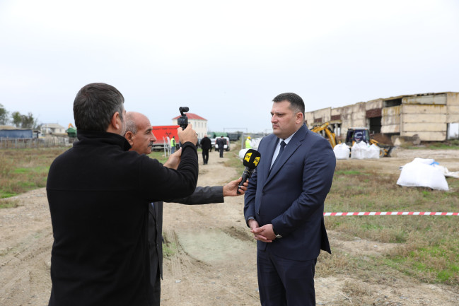 İstifadəyə yararsız pestisidlərlə çirklənmiş ərazilərdə aparılan işlərlə bağlı mediatur keçirilib