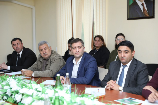 Zaqatalada qəhvəyi mərmər bağacığı ilə bağlı Regional Əlaqələndirmə Mərkəzinin iclası keçirilib
