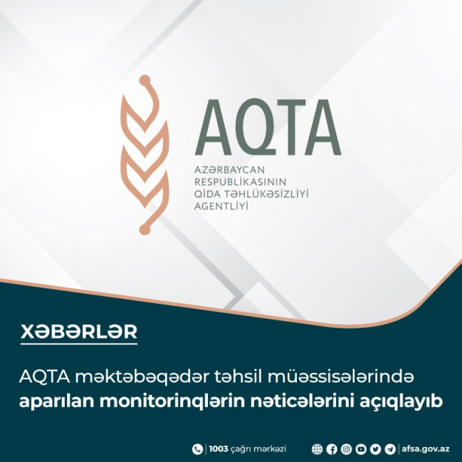 AQTA məktəbəqədər təhsil müəssisələrində aparılan  monitorinqlərin nəticələrini açıqlayıb