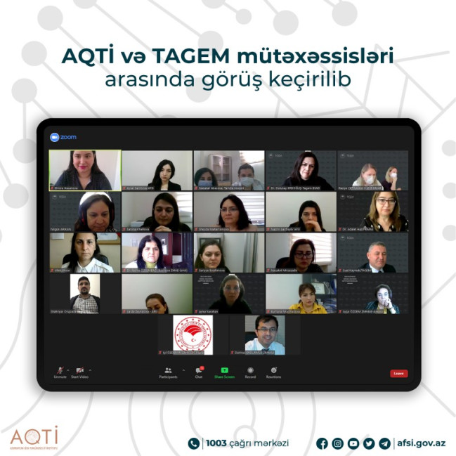 AQTİ və TAGEM mütəxəssisləri arasında görüş keçirilib