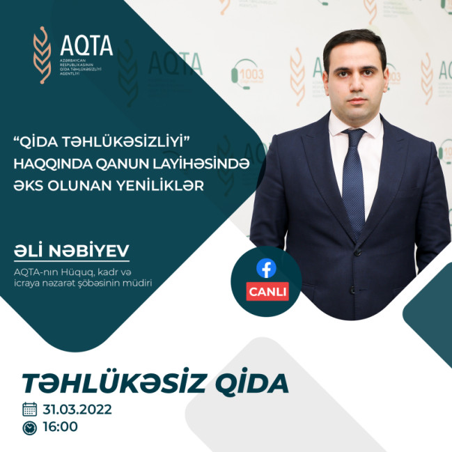 “Qida təhlükəsizliyi” haqqında qanun layihəsində əks olunan yeniliklər müzakirə ediləcək