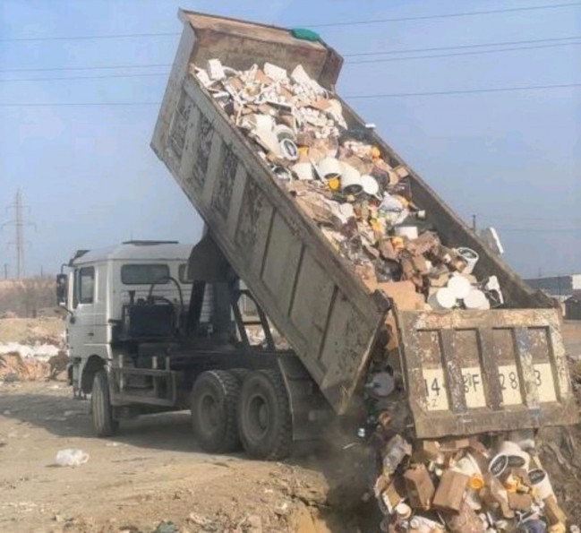 İstehlaka yararsız qida məhsulları məhv edilib