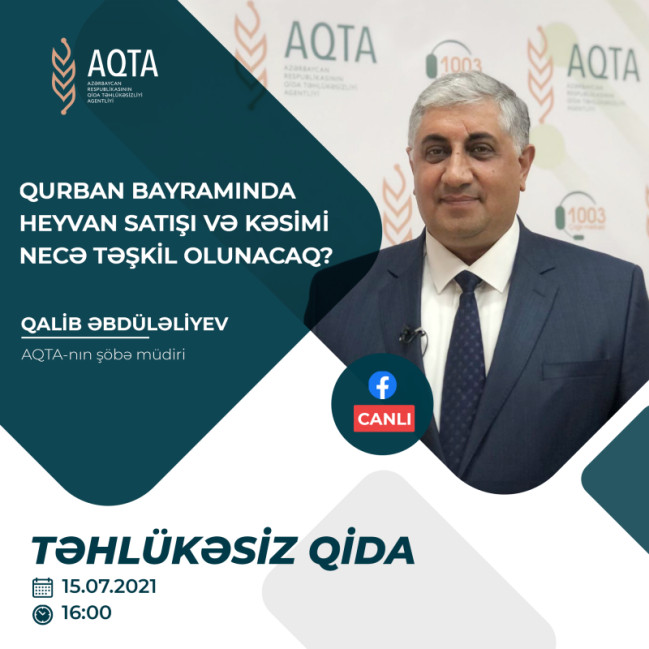 Qurban bayramında heyvan satışı və kəsiminin təşkili müzakirə olunacaq