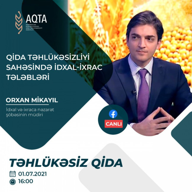 Qida təhlükəsizliyi sahəsində idxal-ixrac tələbləri müzakirə olunacaq