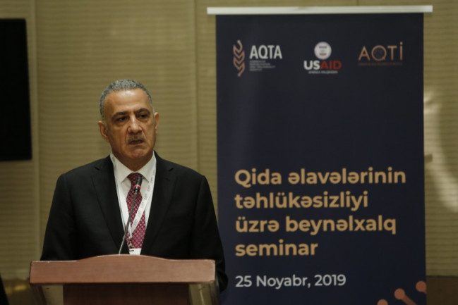 Qida əlavələrinin təhlükəsizliyinə dair beynəlxalq seminar keçirilib