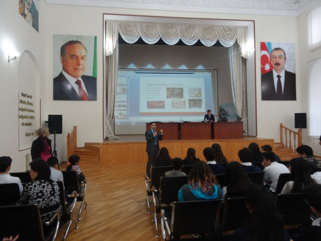 Quba, Qusar, Ağcabədi, Göygöl və Bakı məktəbliləri ilə “Sağlam məktəbli” layihəsi çərçivəsində görüş keçirilib