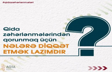 Qida zəhərlənmələrindən qorunmaq üçün nələrə diqqət etmək lazımdır?