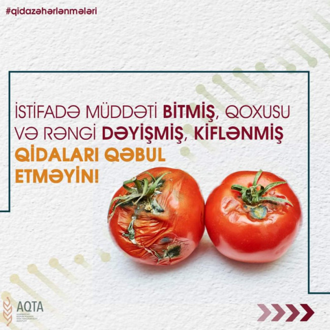 Qida zəhərlənmələrindən qorunmaq üçün üçün nələrə diqqət etmək lazımdır?