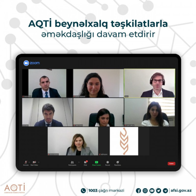 AQTİ beynəlxalq təşkilatlarla əməkdaşlığı davam etdirir