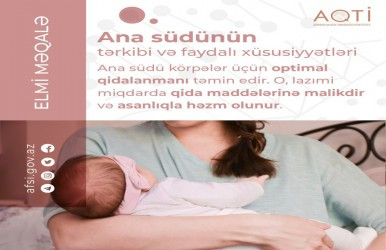 Ana südünün tərkibi və faydalı xüsusiyyətləri