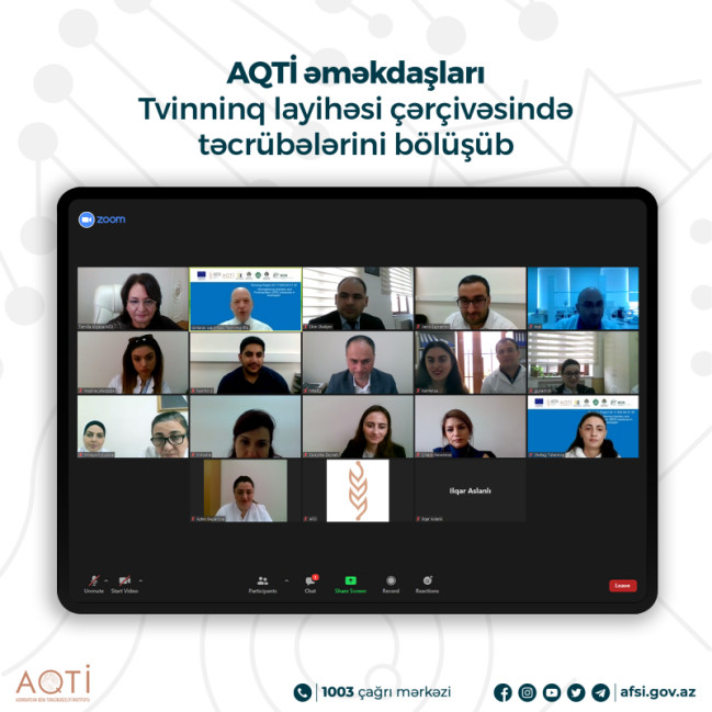 AQTİ əməkdaşları Tvinninq layihəsi çərçivəsində təcrübələrini bölüşüb