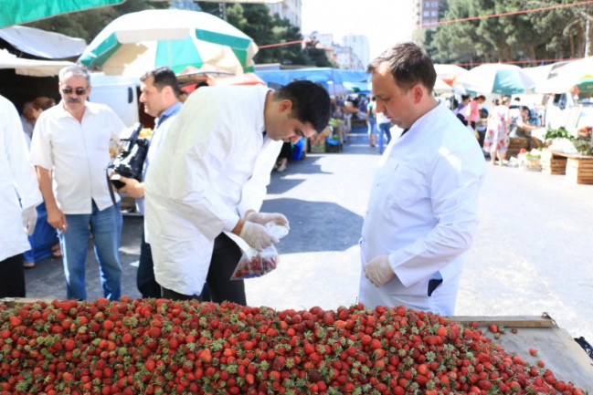 AQTA Kənd təsərrüfatı məhsullarının satışı yarmarkalarında monitorinqləri davam etdirir