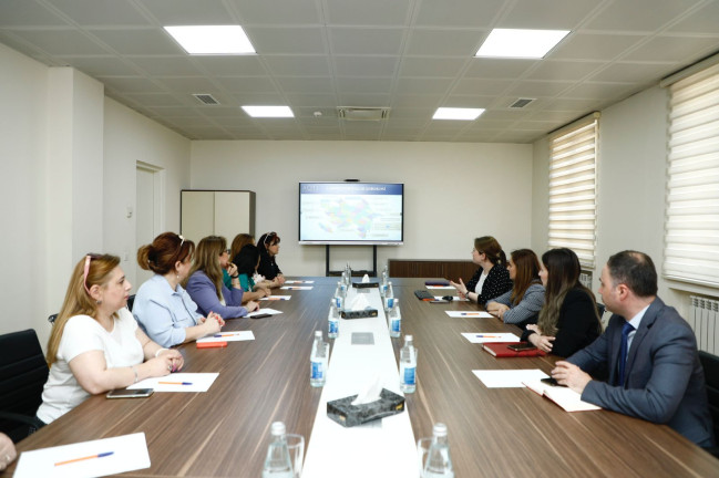 ADİU-nun müəllim heyəti “Açıq qapı” günündə iştirak edib