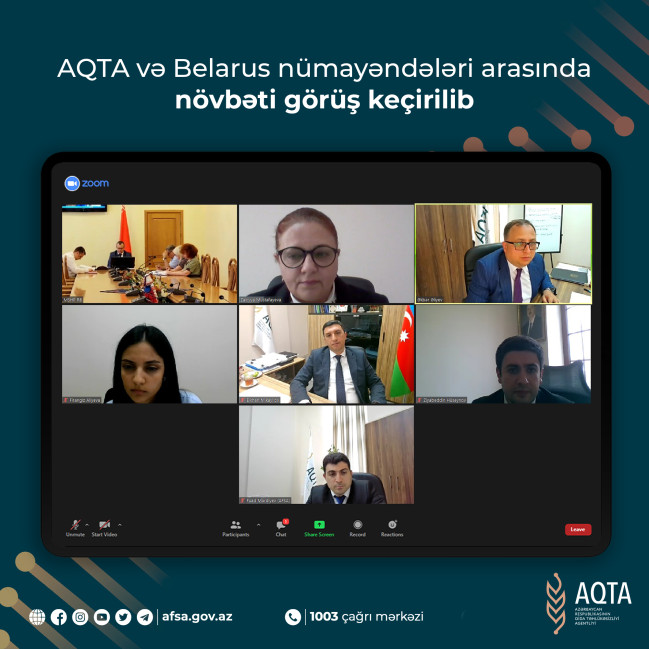 AQTA və Belarus nümayəndələri arasında növbəti görüş keçirilib