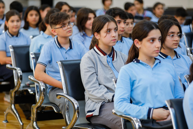 “Sağlam məktəbli” layihəsi çərçivəsində növbəti görüş keçirilib