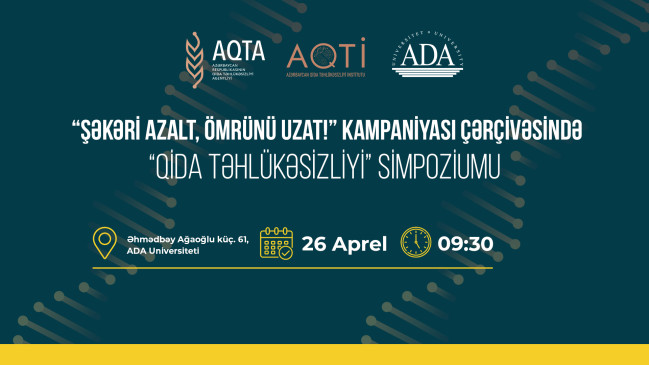 "Qida Təhlükəsizliyi" Simpoziumu keçiriləcək