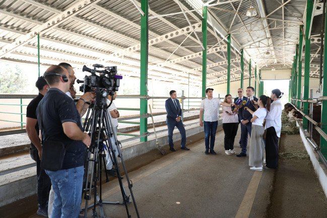 AQTA Qurban bayramı ilə bağlı jurnalistlər üçün infotur təşkil edib