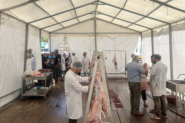 Bayramla bağlı 147 ünvanda qurbanlıq heyvanların satışı və kəsimi xidmətləri göstərilir