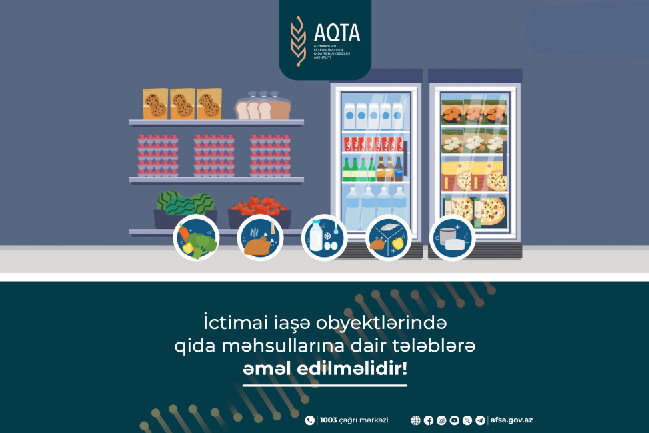 İctimai iaşə obyektlərində qida tullantılarına dair tələblərə əməl olunmalıdır!