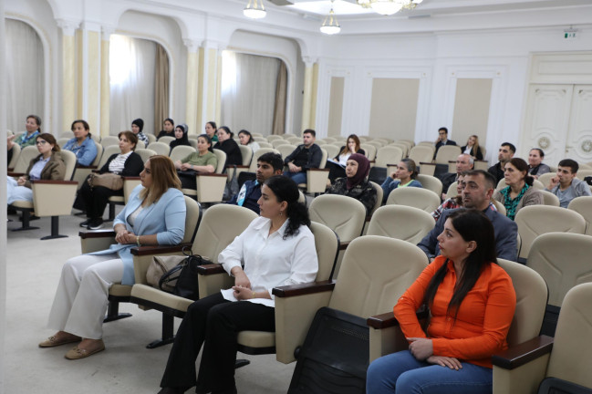 “Qida sahəsində gigiyena tələbləri” mövzusunda təlimlər davam edir