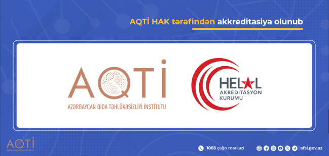 AQTİ HAK tərəfindən akkreditasiya olunub