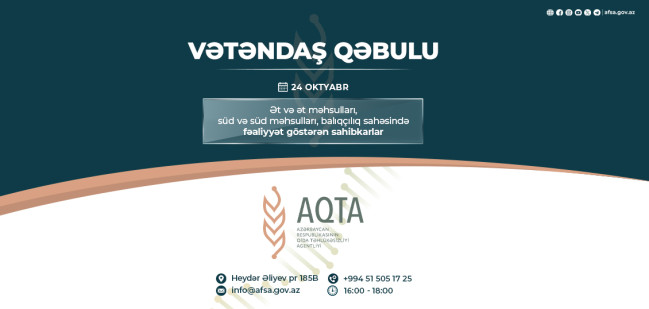 Qoşqar Təhməzli vətəndaşları qəbul edəcək