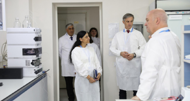 Çadia Vannu: “AQTİ-də olan laboratoriyalar müasir standartlara tam uyğundur, cihaz və avadanlıqlar yüksək səviyyədədir”
