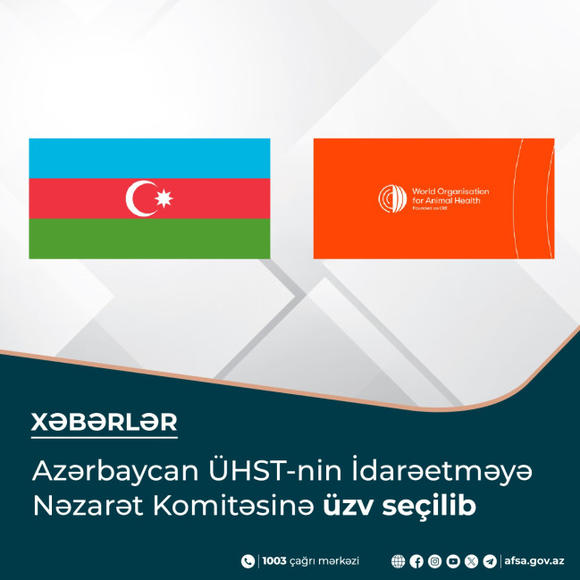 Azərbaycan ÜHST-nin İdarəetməyə Nəzarət Komitəsinə üzv seçilib