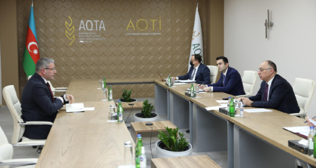 AQTA sədri pestisid, aqrokimyəvi maddə və gübrə istehsalı, saxlanması, satışı və idxalı sahəsində fəaliyyət göstərən sahibkarları qəbul edib